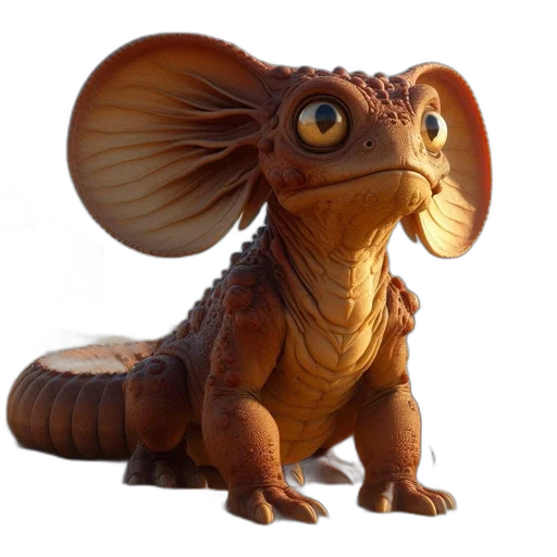 dragon, creature, animal, staff transparent PNG cut-out