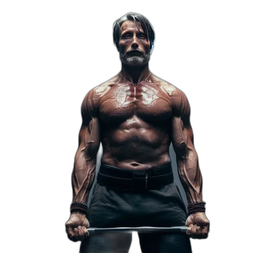 concept art, photorealistic, intensely, focused transparent PNG cut-out