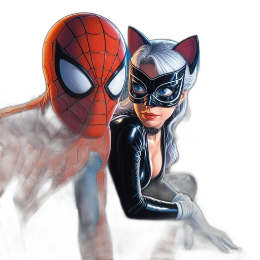 mask, comic book art, concept art, fantasy art transparent PNG cut-out
