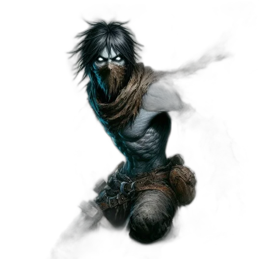 creature, staff, mask, animal transparent PNG cut-out