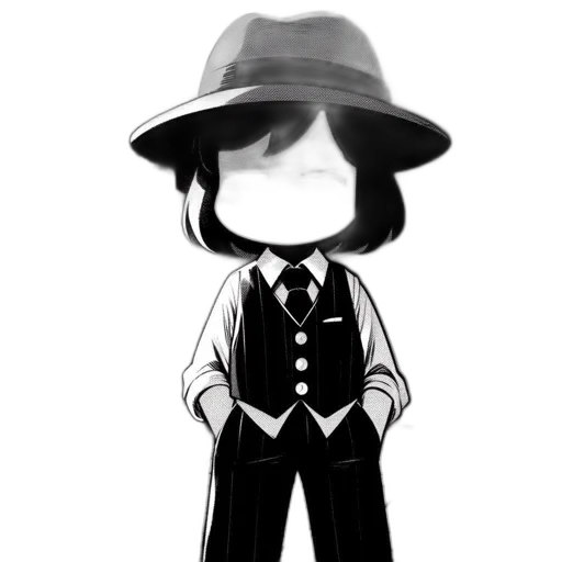 hat, staff, jacket, mask transparent PNG cut-out