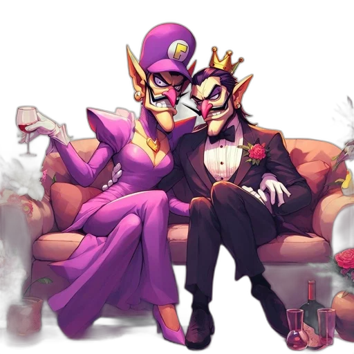 crown, mask, furniture, concept art transparent PNG cut-out