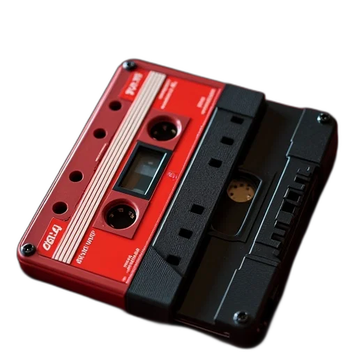 3d render, cyberpunk, photorealistic, red transparent PNG cut-out