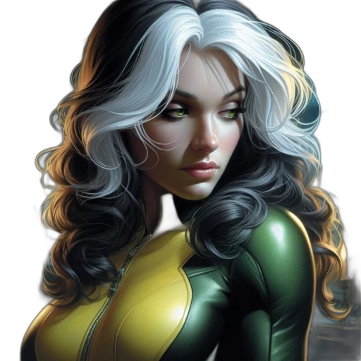 comic book art, fantasy art, concept art, photorealistic transparent PNG cut-out