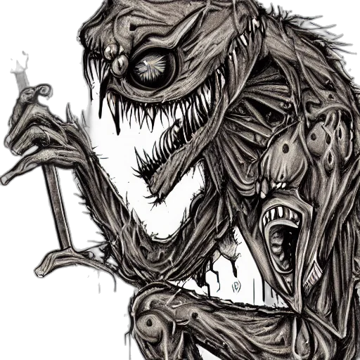 creature, staff, face, dragon transparent PNG cut-out