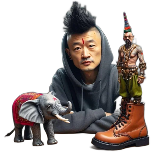 animal, creature, shoes, concept art transparent PNG cut-out