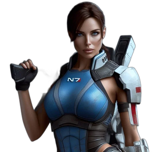 robot, weapon, concept art, cyberpunk transparent PNG cut-out