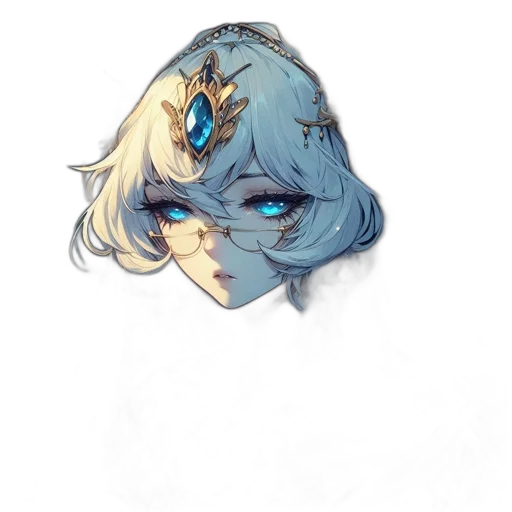 mask, face, crown, staff transparent PNG cut-out