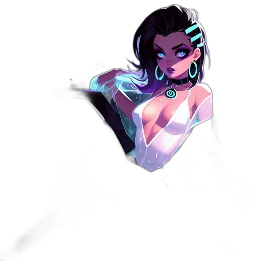 jewelry, dress, staff, creature transparent PNG cut-out