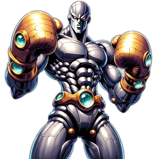 robot, weapon, comic book art, concept art transparent PNG cut-out