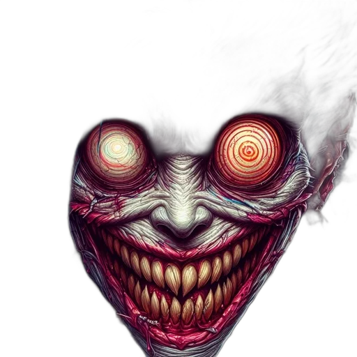 mask, face, creature, concept art transparent PNG cut-out