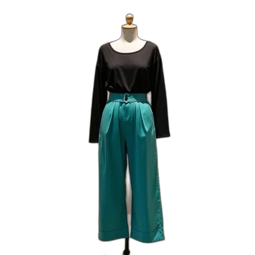 dress, jacket, staff, green transparent PNG cut-out
