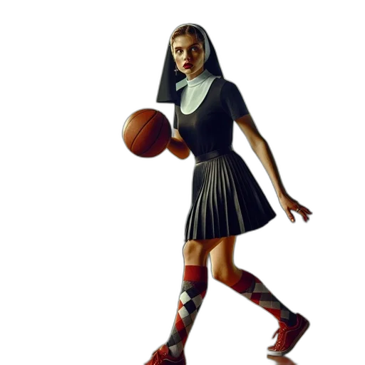 dress, shoes, concept art, 3d render transparent PNG cut-out