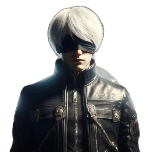 jacket, face, mask, hat transparent PNG cut-out