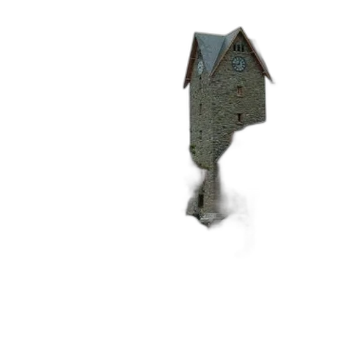 building, umbrella, weapon, robot transparent PNG cut-out