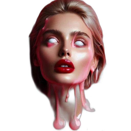 face, mask, creature, bottle transparent PNG cut-out