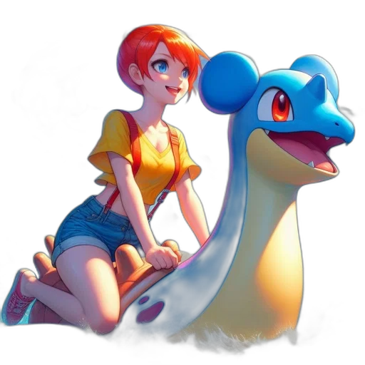 dragon, animal, creature, staff transparent PNG cut-out