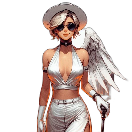 staff, concept art, fantasy art, comic book art transparent PNG cut-out