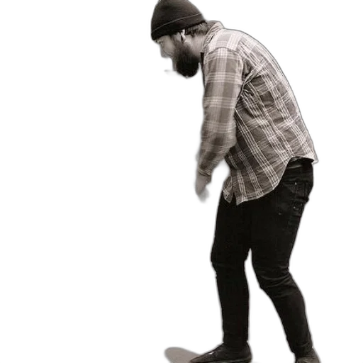shoes, hat, staff, jacket transparent PNG cut-out