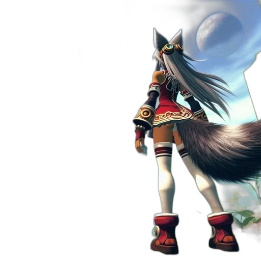 concept art, fantasy art, 3d render, pixel art transparent PNG cut-out