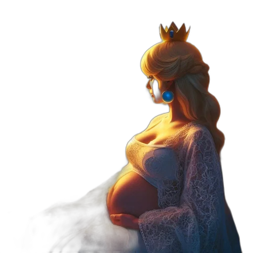 crown, dress, concept art, fantasy art transparent PNG cut-out