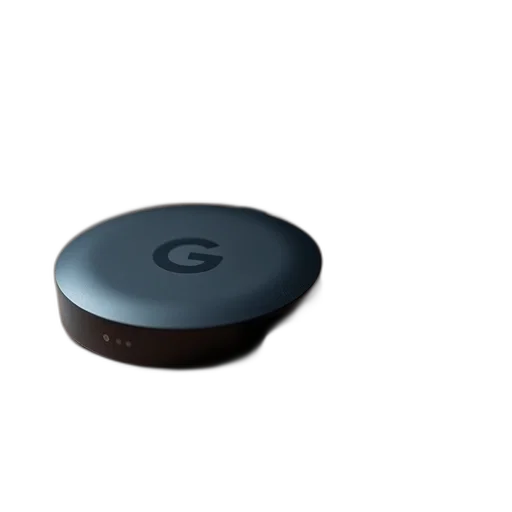 3d render, google, chromecast, shown transparent PNG cut-out