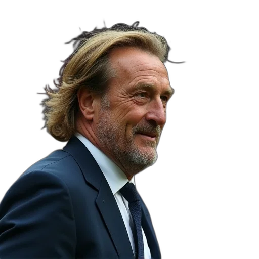 hair, jacket, harry, redknapp transparent PNG cut-out