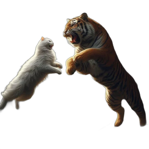 animal, concept art, photorealistic, 3d render transparent PNG cut-out