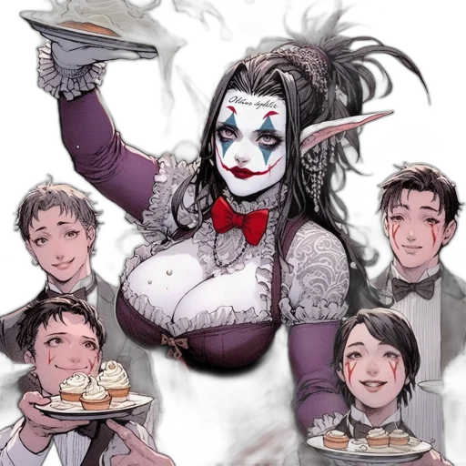food, comic book art, concept art, fantasy art transparent PNG cut-out