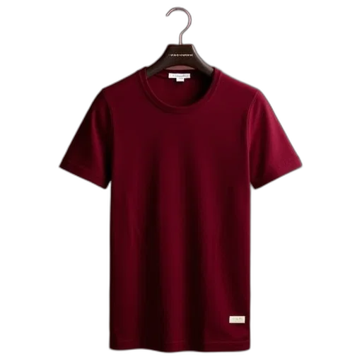 new, burberry, shirt, burgundy transparent PNG cut-out