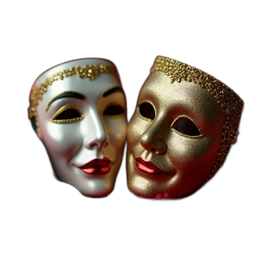 mask, crown, jewelry, face transparent PNG cut-out