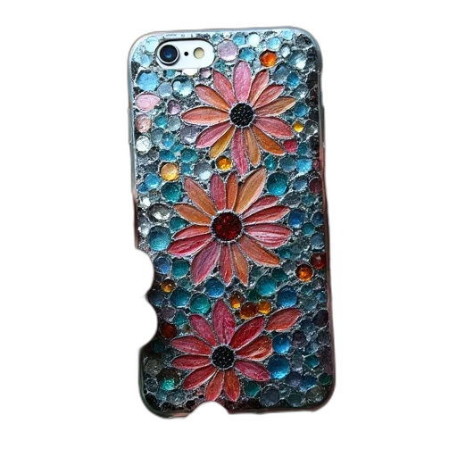 jewelry, glass, mosaic, iphone transparent PNG cut-out