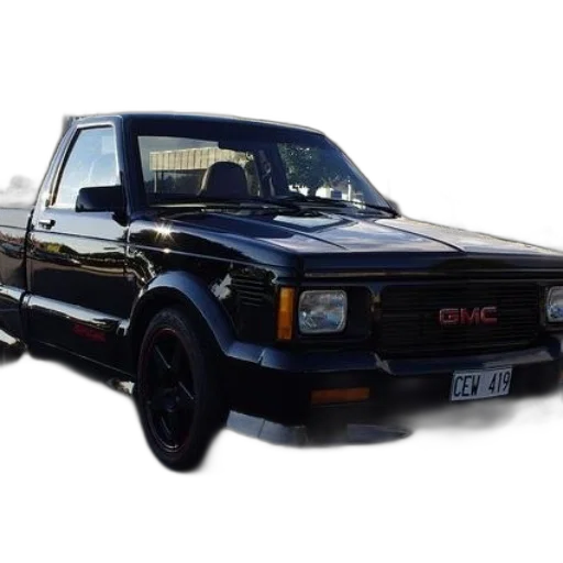 car, photorealistic, sleek, black transparent PNG cut-out