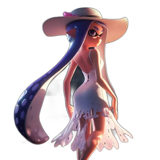 hat, dress, creature, animal transparent PNG cut-out