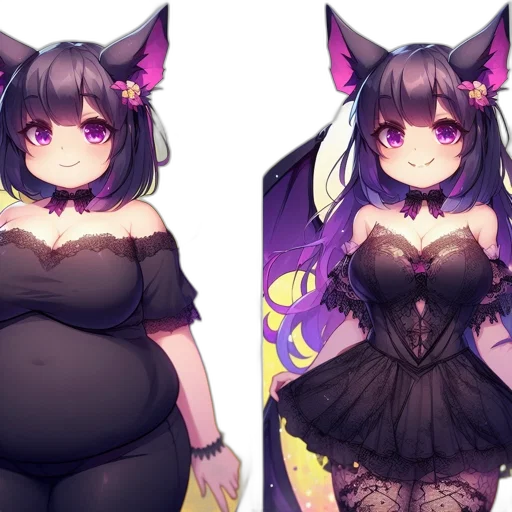 dress, creature, concept art, pixel art transparent PNG cut-out