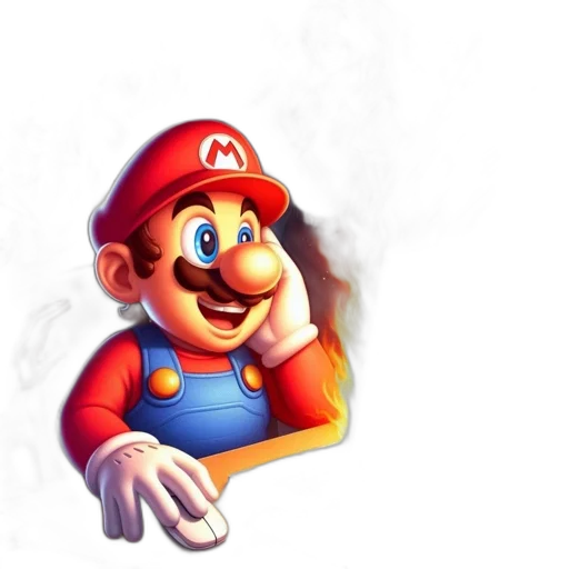 face, mask, hat, staff transparent PNG cut-out