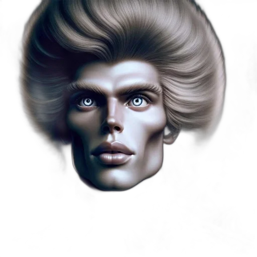 hair, face, crown, mask transparent PNG cut-out
