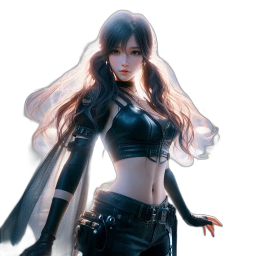 concept art, fantasy art, photorealistic, 3d render transparent PNG cut-out