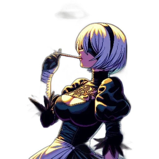 staff, dress, jacket, robot transparent PNG cut-out