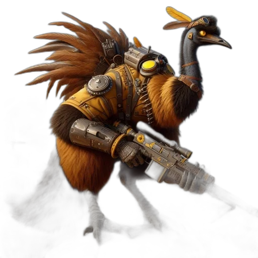 animal, weapon, creature, staff transparent PNG cut-out