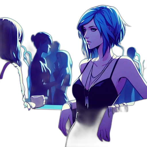 dress, staff, robot, mask transparent PNG cut-out