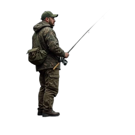 staff, jacket, weapon, animal transparent PNG cut-out