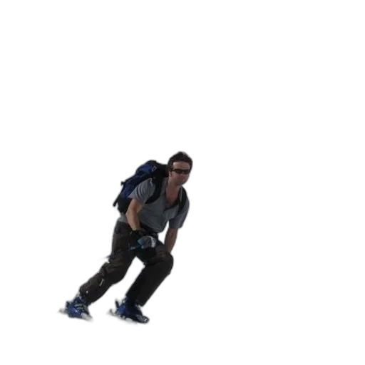 shoes, jacket, weapon, staff transparent PNG cut-out
