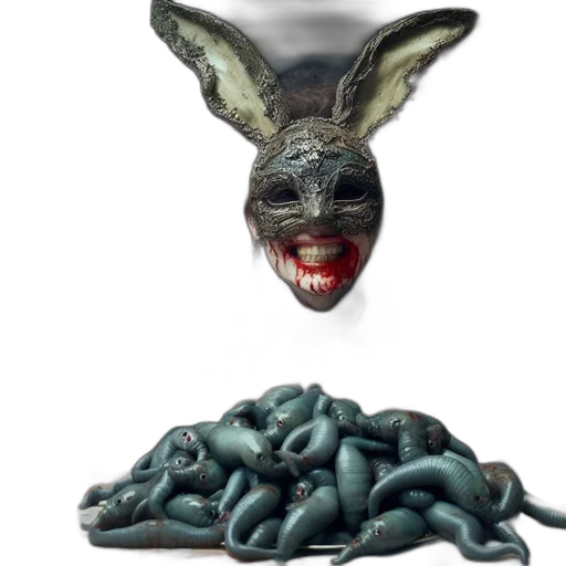 mask, creature, face, animal transparent PNG cut-out