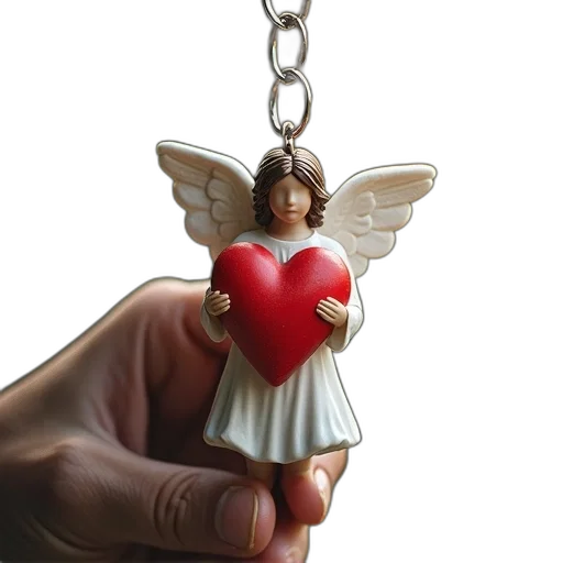 jewelry, 3d render, photorealistic, angel transparent PNG cut-out