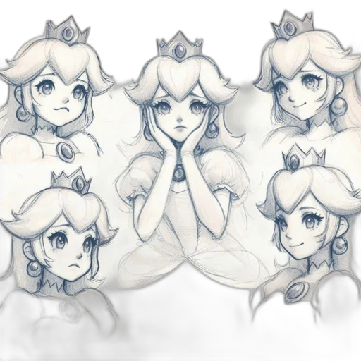 crown, concept art, fantasy art, pixel art transparent PNG cut-out