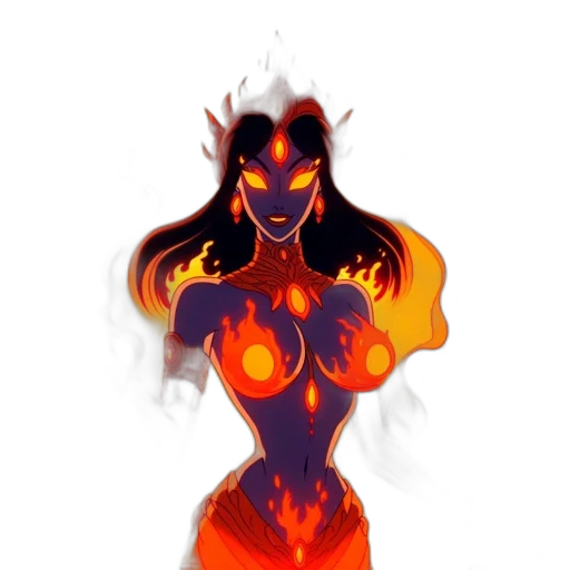 dress, dragon, mask, concept art transparent PNG cut-out