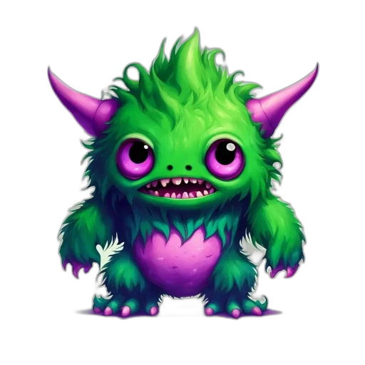 dragon, creature, animal, staff transparent PNG cut-out
