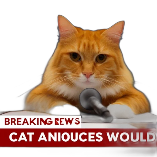 animal, anthropomorphic, orange, tabby transparent PNG cut-out