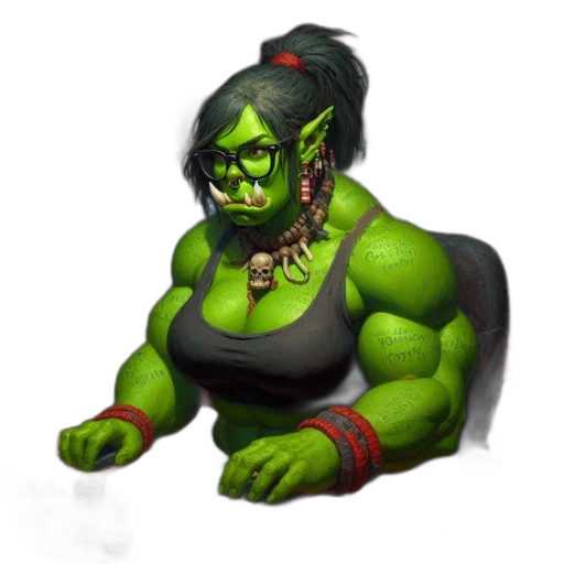face, creature, staff, mask transparent PNG cut-out